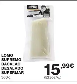 Supercor Lomo supremo bacalao desalado supermar oferta