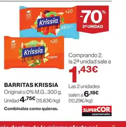 Supercor KRISSIA Barritas oferta