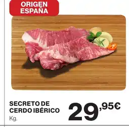 Supercor Secreto de cerdo ibérico oferta
