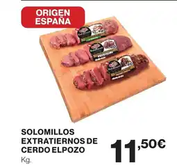 Supercor ELPOZO Solomillos extratiernos de cerdo oferta