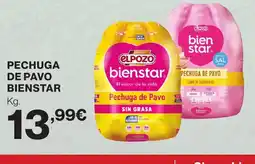 Supercor Pechuga de pavo bienstar oferta