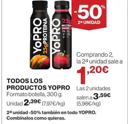 Supercor YOPRO Todos los productos oferta