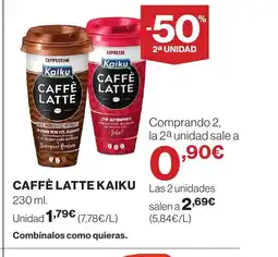 Supercor KAIKU Caffè latte oferta