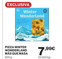 Supercor Pizza winter wonderland más que masa oferta
