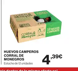 Supercor Huevos camperos corral de monegros oferta