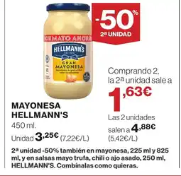 Supercor HELLMANN'S Mayonesa oferta