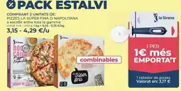 La Sirena Pizzas oferta