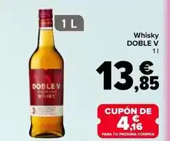 Carrefour Doble-v - whisky oferta