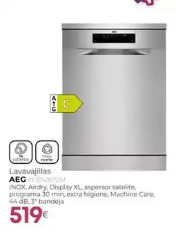 Tien 21 Aeg - lavavajillas oferta