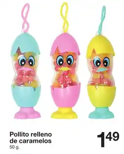 Zeeman Pollito relleno de caramelos oferta