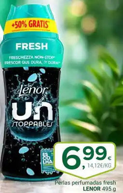 Supermercados Dani LENOR Perlas perfumadas fresh oferta