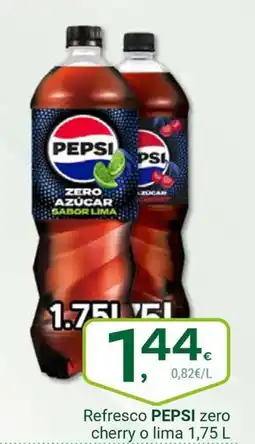 Supermercados Dani PEPSI Refresco zero cherry o lima oferta
