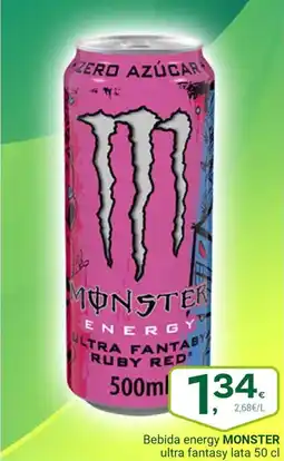 Supermercados Dani MONSTER Bebida energy ultra fantasy oferta