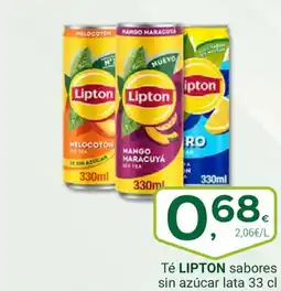 Supermercados Dani LIPTON Té sabores sin azúcar oferta
