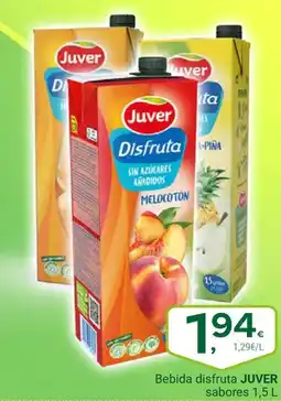 Supermercados Dani JUVER Bebida disfruta sabores oferta