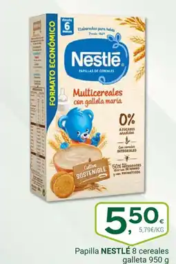 Supermercados Dani NESTLÉ Papilla 8 cereales galleta oferta