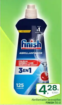 Supermercados Dani FINISH Abrillantador lavavajillas oferta