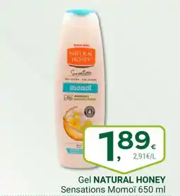 Supermercados Dani NATURAL HONEY Gel Sensations Momoï oferta
