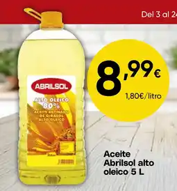 Cash FROIZ ABRILSOL Aceite alto oleico oferta