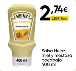 Cash FROIZ HEINZ Salsa miel y mostaza bocabajol oferta