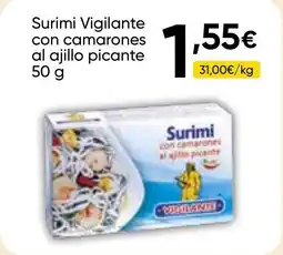 Cash FROIZ SURIMI Vigilante con camarones al ajillo picante oferta