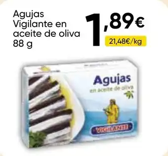 Cash FROIZ Agujas Vigilante en aceite de oliva oferta