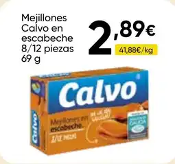 Cash FROIZ Mejillones Calvo en escabeche 8/12 piezas oferta