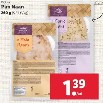 Lidl Pan Naan 260 g oferta