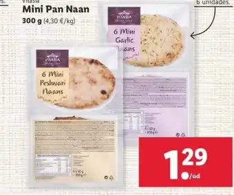 Lidl Mini Pan Naan 300 g oferta
