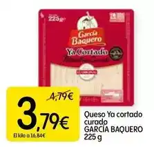 Dialprix García baquero - queso ya cortado curado oferta