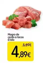 Dialprix Magro de cerdo a tacos oferta