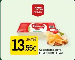 Dialprix El ventero - queso tierno barra oferta