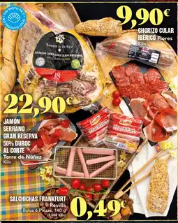 Gadis Gran reserva - jamon serrano 50% duroc oferta