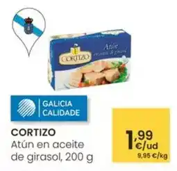 Eroski Cortizo - atun en aceite de girasol oferta