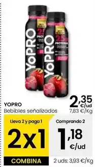 Eroski Yopro - bebibles oferta