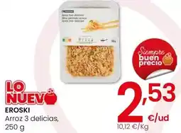 Eroski Eroski - arroz 3 delicias oferta