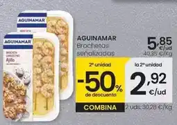 Eroski Aguinamar - brochetas senalizadas oferta