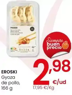 Eroski Eroski - gyoza de pollo oferta