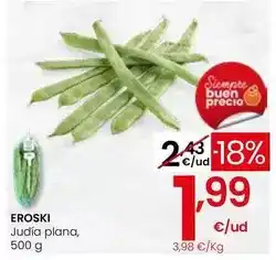 Eroski Eroski - judia plana oferta