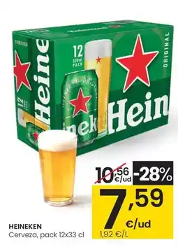 Eroski Heineken - cerveza oferta