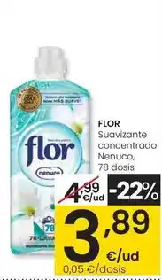 Eroski Flor - suavizante concentrado nenuco oferta