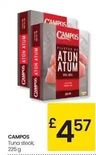 Eroski Campos - tuna steak oferta