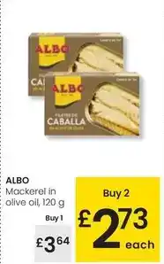 Eroski Albo - mackerel in olive oil oferta