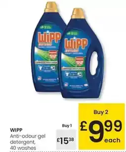 Eroski Wipp - anti-odour gel detergent oferta