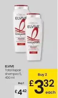 Eroski L'oréal - elvive total repair shampoo oferta