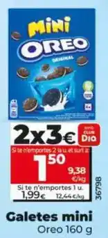Dia Oreo - galletas mini oferta