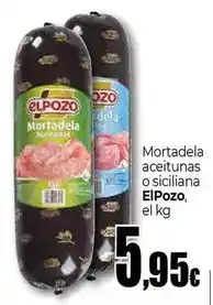 Unide Supermercados Elpozo - mortadela aceitunas o siciliana oferta
