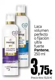 Unide Supermercados Pantene - laca volumen perfecto o fijacion ultra fuerte oferta