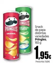Unide Supermercados Pringles - snack de papa distintas oferta