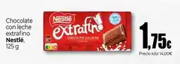 Unide Supermercados Nestlé - chocolate con leche extrafino oferta